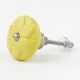 Yellow Wheel Flower Knob