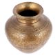Bronze Pot With God Carved