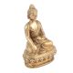 Brass Buddha Sitting With  Medicine Bowl