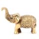 Brass Elephant Trunk Upwards
