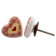Heart Ceramic Knob