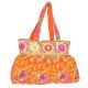 Orange Hand Embroiered Embroidered Cotton Assorted Handbag