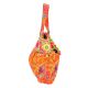 Orange Hand Embroiered Embroidered Cotton Assorted Handbag