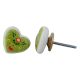 Green Heart Ceramic Knob