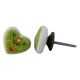Green Heart Ceramic Knob