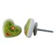 Green Heart Ceramic Knob