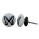 Black Butterfly Painted Knob
