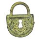 Bronze Decor Hooks Padlock Key Hooks with Patina