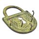 Bronze Decor Hooks Padlock Key Hooks with Patina