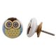Owl Ceramic Knob