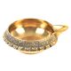 Hand Crafted Brass Kuber Diya 1 inch x 2.5 inch