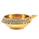 Hand Crafted Brass Kuber Diya 1.1 inch x 2.75 inch