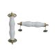 White Ceramic Door Handles