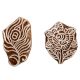 Set of 2 Piece New Mix Wooden Printing Block
