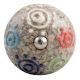 Mixed Circular Crackle Ceramic Wine Stopper