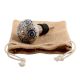 Blue Decorative Crackle Ceramic Wine Stopper