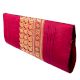 Pink Baluchari Pure Silk Clutch Bag