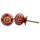 Red Etched Ceramic Knob-02