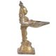 Brass Oil Lamp With Fading Engraving