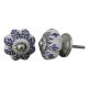Purple Leaf Medium Knob
