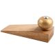 Golden Ceramic Wooden Door Stopper