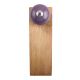Purple Round Ceramic Wooden Door Stopper