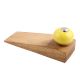 Yellow Round Ceramic Wooden Door Stopper