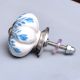 Turquoise Leaf Medium Knob