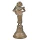 Bronze Lady Holding A Diya In Her Hand With a Vintage Look