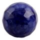Round Navy Blue Glass Drawer Knob 