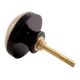 Brown Round Horn Cabinet Knobs