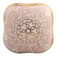 Pink Square Ceramic Floral Wine Stopper