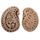 Set of 2 Piece New Mix Wooden Printing Block
