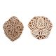 Set of 2 Piece New Mix Wooden Printing Block
