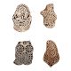 Set of 4 Piece New Mix Wooden Printing Block