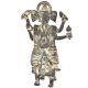 Bronze Vintage Finishing Ganesha Sitting On Standing Mushak Figurine