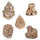 Set of 5 Piece New Mix Wooden Printing Block