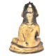 Brass Crowned Shakyamuni Buddha Statue