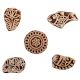 Set of 5 Piece New Mix Wooden Printing Block