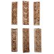 Set of 6 Piece New Mix Wooden Printing Block