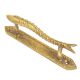 Brass Fish Handle With Fine Detailings