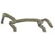 Brass Patina Horse Door Handle
