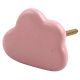 Pink Cloud Ceramic Cabinet Knob Online