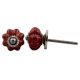 Maroon Melon Knob Small