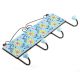 Turquoise Yellow Sunflower Tiles Hooks 
