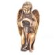 Brass Praying Angel Statue Candle Holder