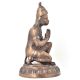 Brass Kneeling Hanuman Statue