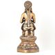 Brass Indian Dancer With Diya