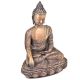 Bronze Buddha Sitting On Lotus