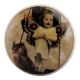 Multicolored Angel Baby Ceramic Flat Drawer Knob Online